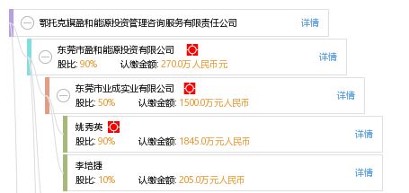 鄂托克旗盈和能源投资管理咨询服务有限责任公司